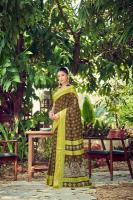 Lakhani elegant chatai border saree wholesale garments online